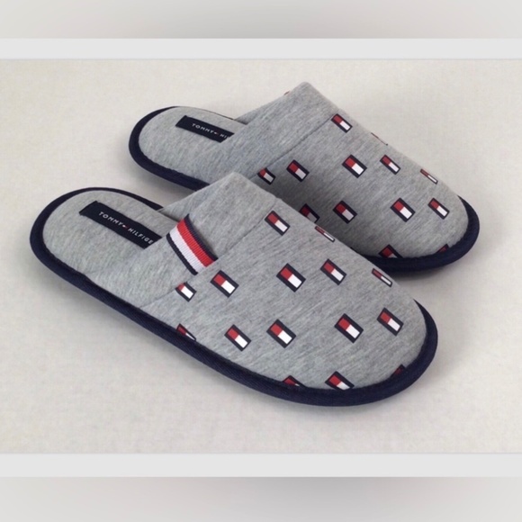 New Tommy Hilfiger Slippers Mens Size 8 - Picture 8 of 9